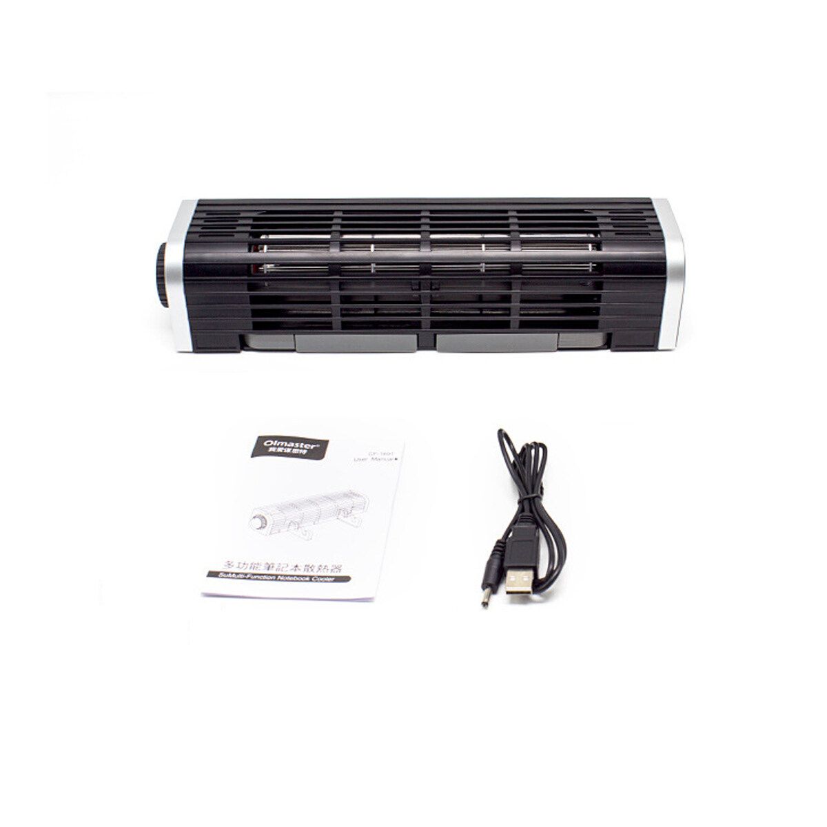 2600 RPM Laptop PC Cooler USB Charging 3 Gears Adujastable Mobile Phone Tablet PC Notebook Mute (for 12-17 Inch Computer ) Ordinary Style