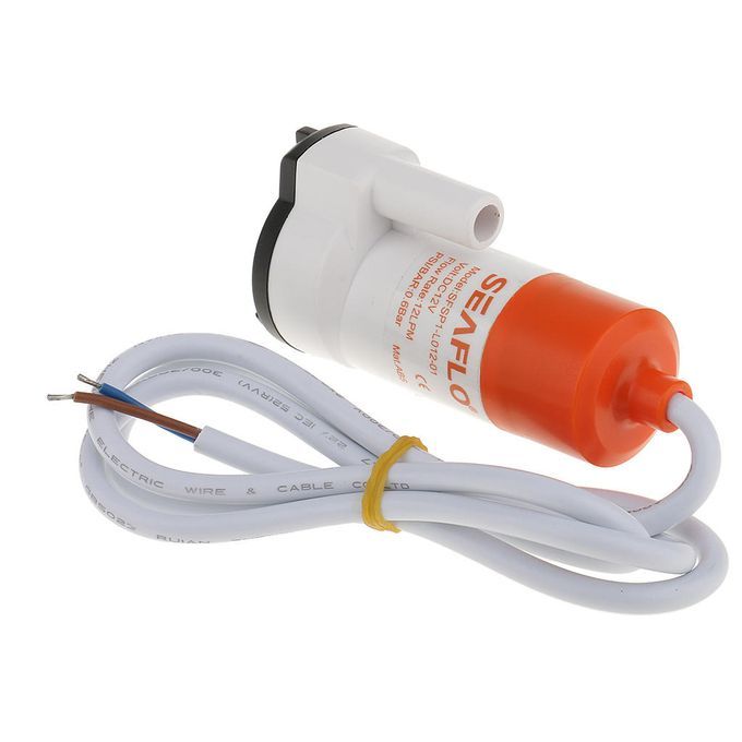 SEAFLO 12V Submersible Water Pressure Sump Pump 3.2 GPM 12L For Boat