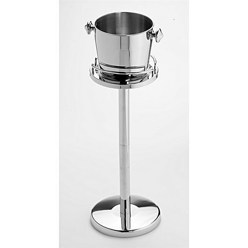 Champagne And Ice Bucket With Standing Stainless Steel