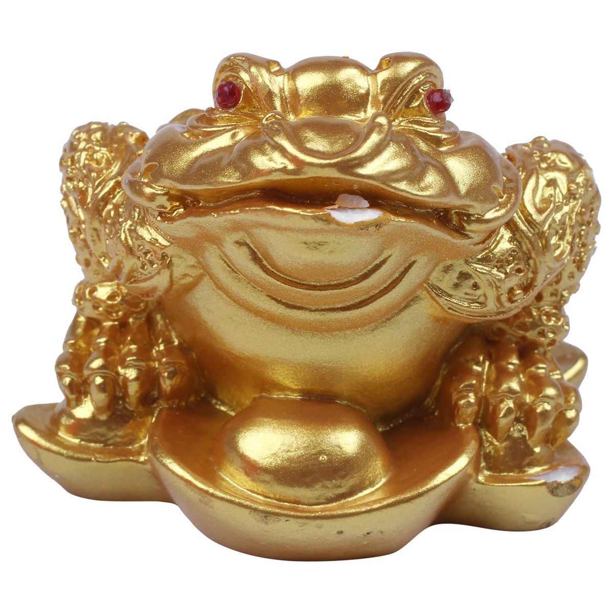Chinese Feng Shui Money Lucky Fortune Wealth Frog Toad Coin