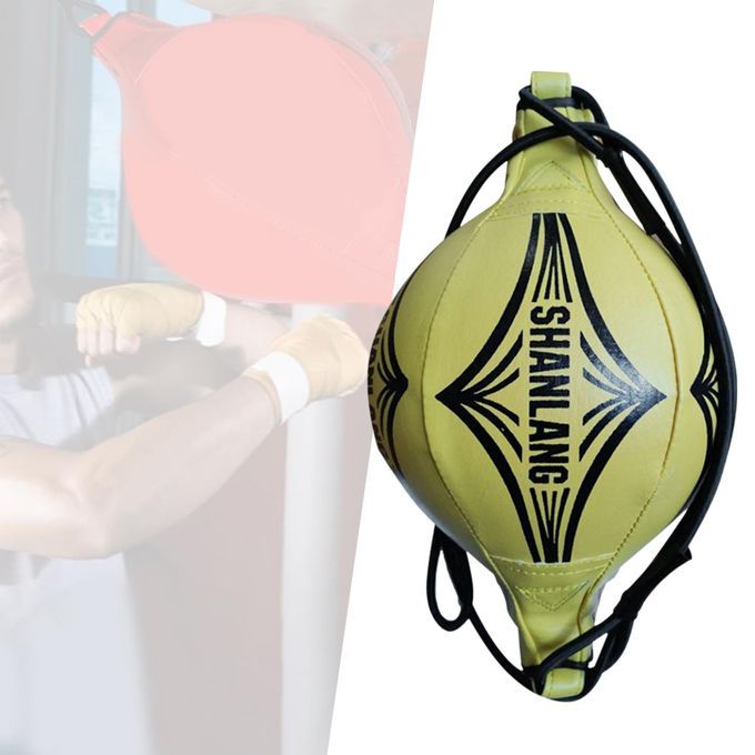 Boxing Punching Speed Bag Inflatable Speedballs For Boxing Yellow