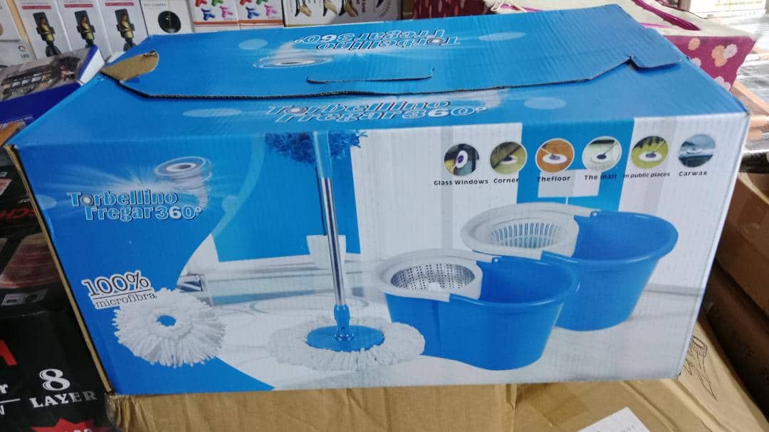 Self Spin 360 Degree Magic Mop With Bucket