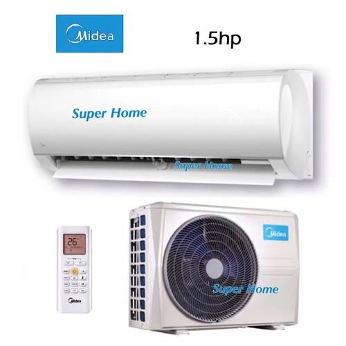 1.5HP Split Air Conditioner - Fast-cooling With Pure Condenser And Installation Kit