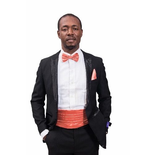 Men's Cummerbund -Peach - MCB-1763