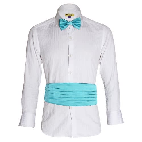 Men's Cummerbund - Blue - MCB-1764