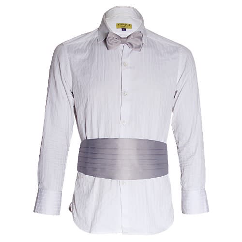 Men's Cummerbund-Grey - MCB-760