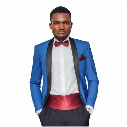 Men's Cummerbund - Maroon - MCB-766