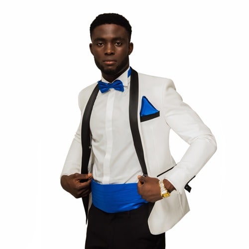 Men's Cummerbund -Royal Blue - MCB-959