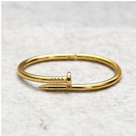 Nail Bracelet - Gold