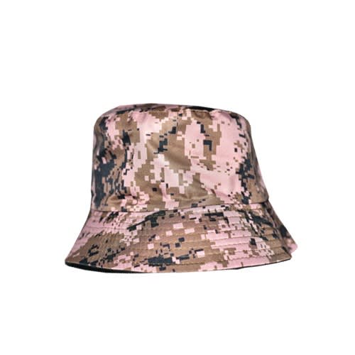 Divergence Camo Bucket Hat - Brown