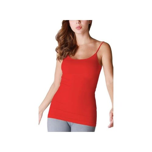 Adjustable Strap Camisole- Red