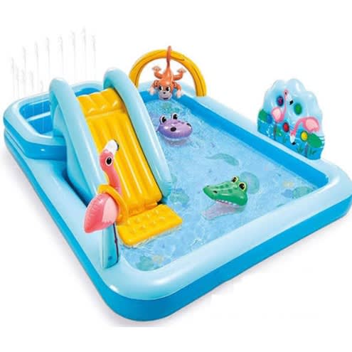 Kids Inflatable Pool With Electric Pump