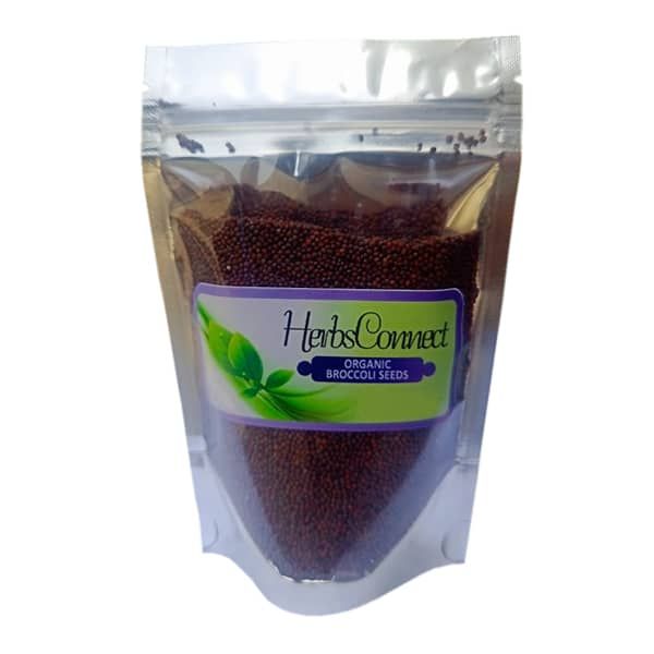 Organic Broccoli Seeds Raw -100g