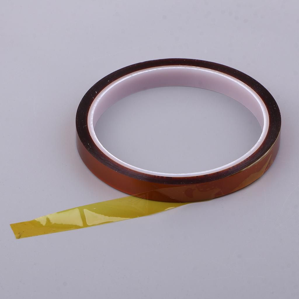 108ft Temperature Heat Resistant Kapton Tape 5/8/10/12/15mm Polyimide