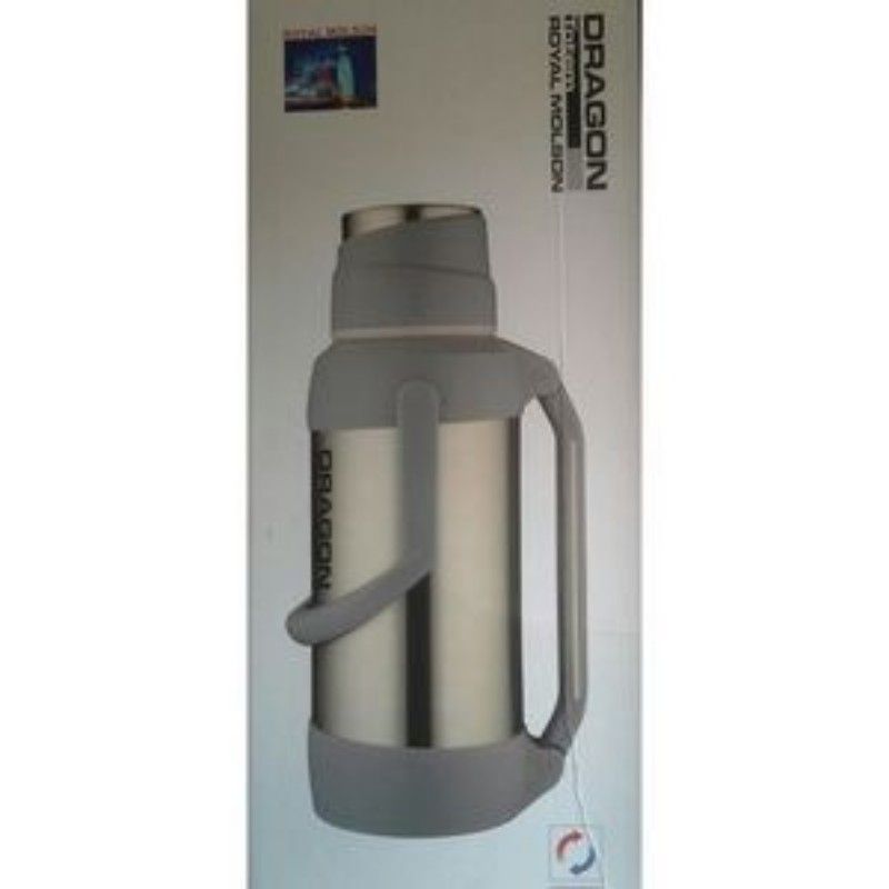 Big Stainless Steel With Glass Liner Hot/Cold Water Flask- 3200ml
