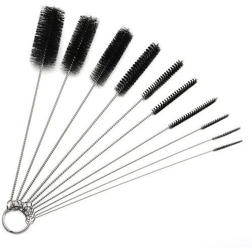 10PCS Long Straw Brush Nylon Pipe Tube Cleaner 20cm 3MM-25MM