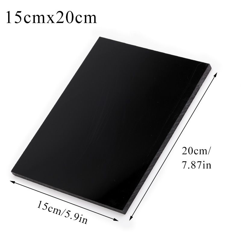 Backing Plate Cutting Board Plastic Cutting Mallet Mat Leather Craft Tools For Cutting Punching Stamp Leather Works