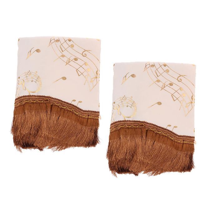 Dustproof Piano Cover Cloth+Piano Stool Chair Bench Cover For Upright