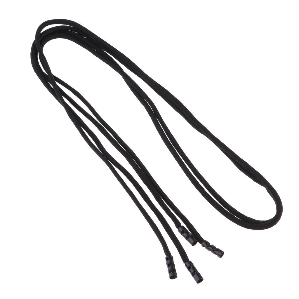 2X Multi-purpose Rope Replacement Drawstring & Metal Tips For Pants E