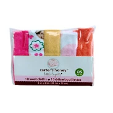10 Piece Washcloths - Multicolour And Multidesign