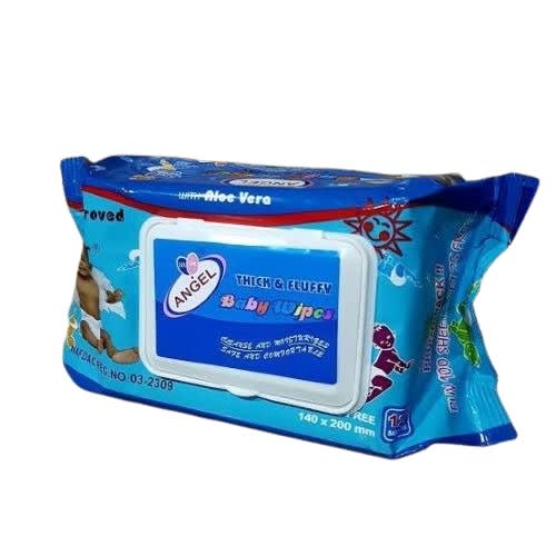 Baby Wipes With Aloe Vera 125 X 140 X 200mm X 3