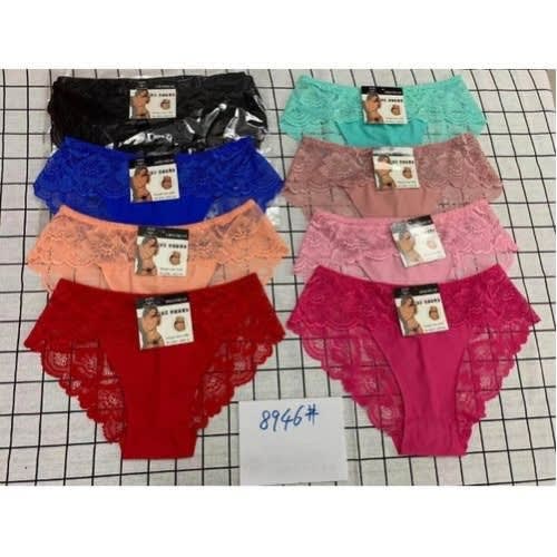 Ladies Multicolor Pants - 12 Pieces