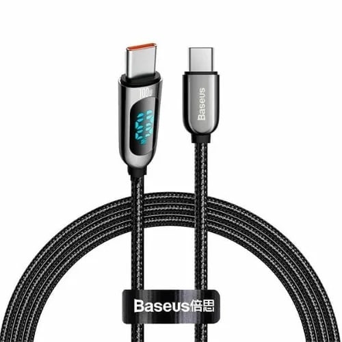 Baseus 100w Type C Data Cable For Samsung S21 S20+ S10 Note 10 Ipad Pro Macbook Pro Google