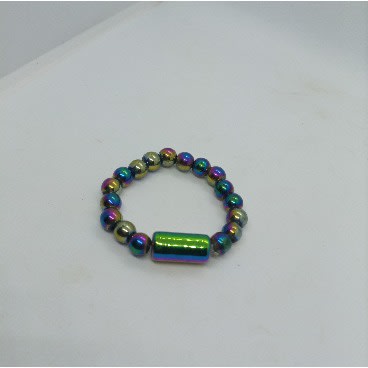 Unisex Multicolor Bead Bracelet