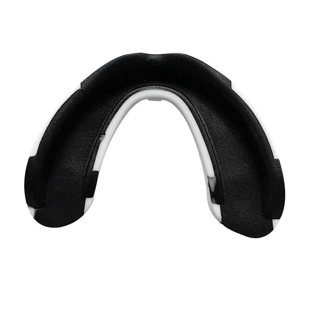 Sports Mouth Guard Gum Shield For Basketball Football Boxing Black