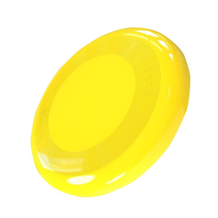 R1223 Sports Fly Plate PP Material, Size: 235mm (Yellow)