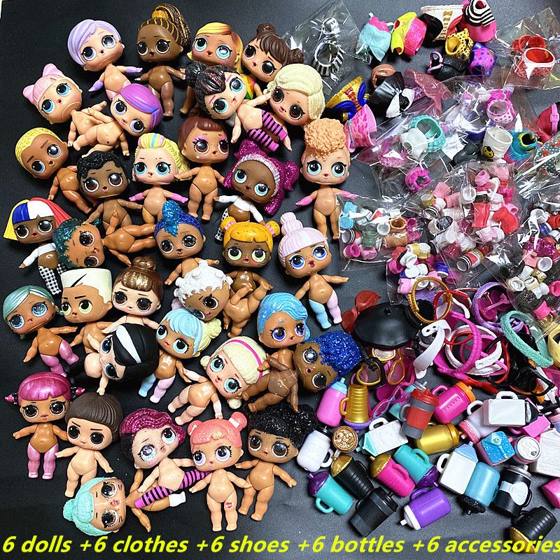 LOL SURPRISE 61020 Pcslot 8cm Big Dolls With Random Clothes