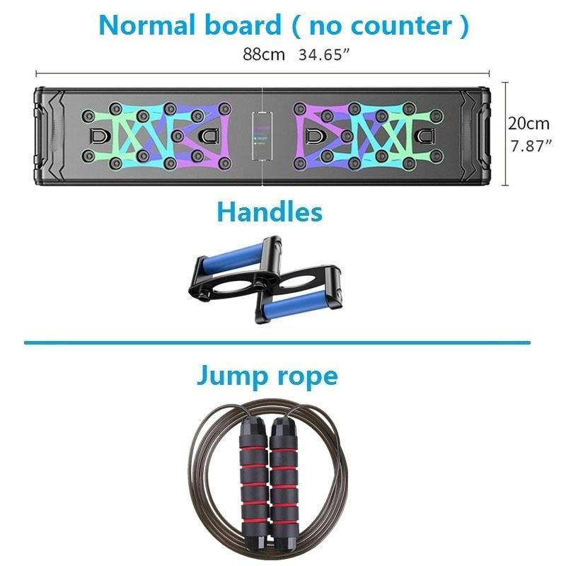 Counting Folding  Board Multifunctional Exercise Table Abdominal Muscle Enhancement-plum