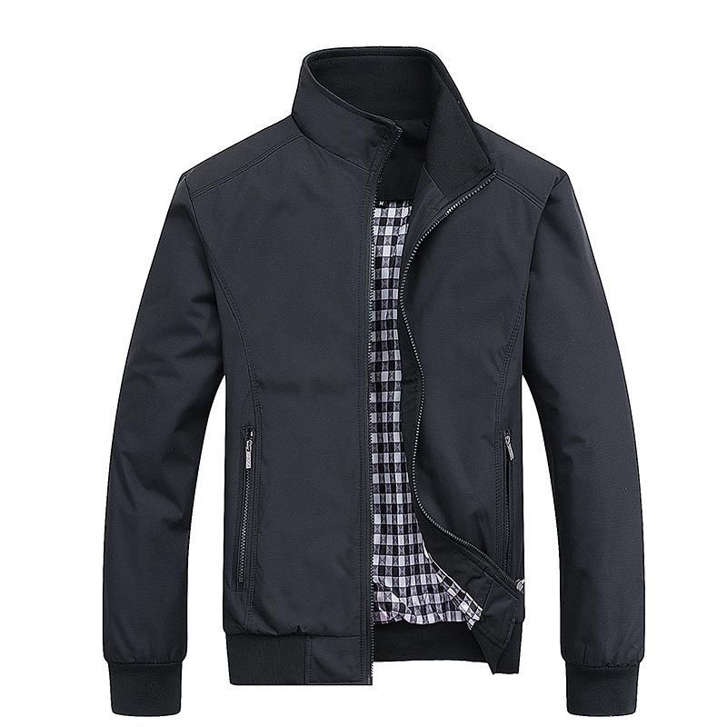 Men's JacketsSlim Fit Oversized Men's Jackets Black