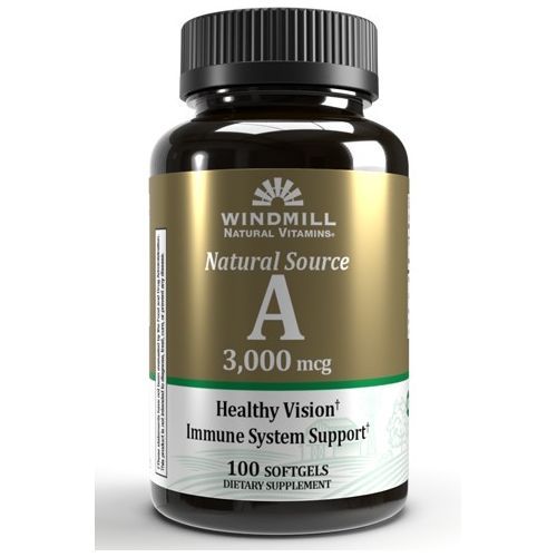 Vitamin A 3000Mcg 100Softgels