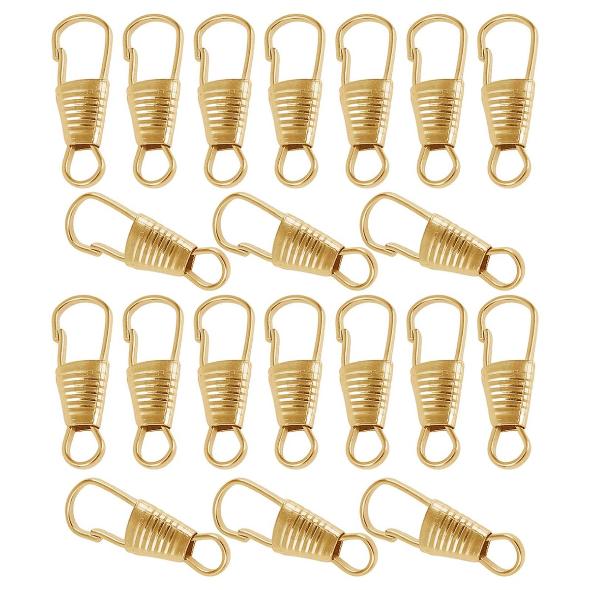 Zipper Parts Zippers BuLK LUGGage Parts Small Gold
