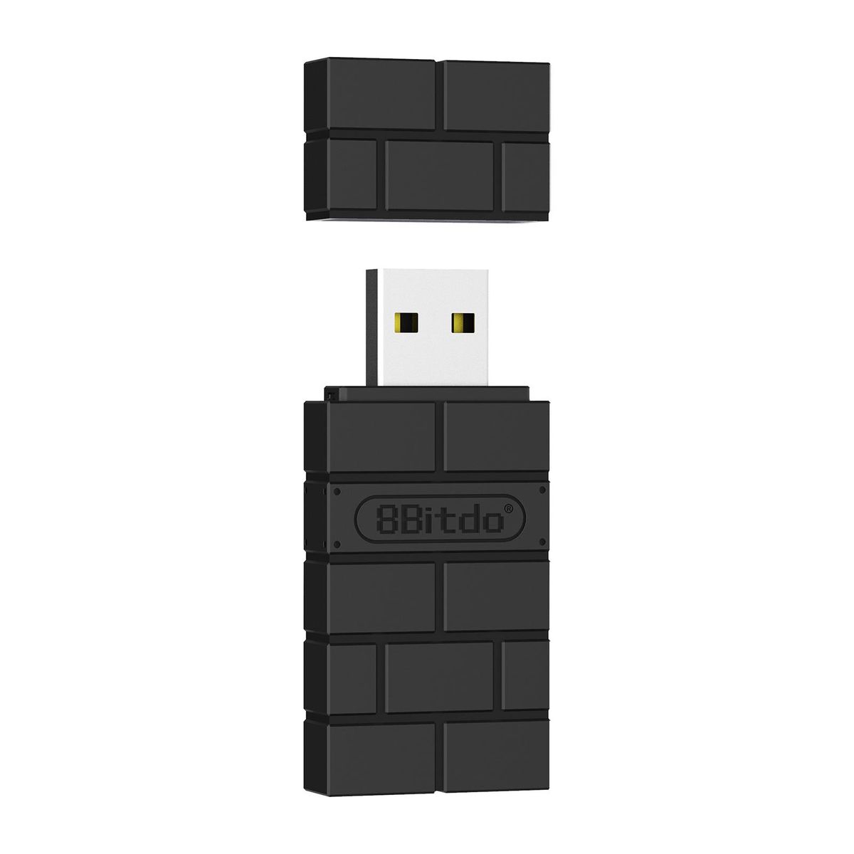 8BitDo USB Wireless Adapter 2 One-button Connection Somatosensory Vibration Replacement for PS4 PS5 Switch Pro Controllers