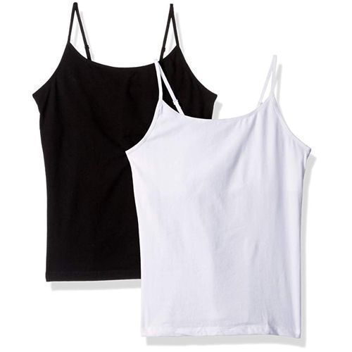 2pcs Camisole / Tank Top - Black, White