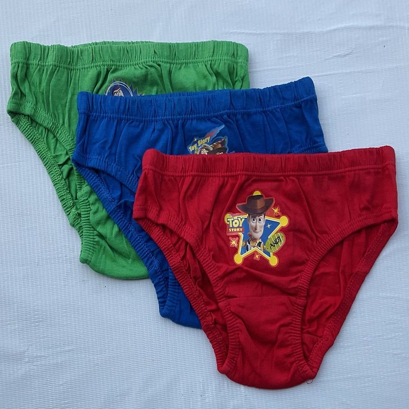 Pack Of 3 Toy Story Boys Briefs