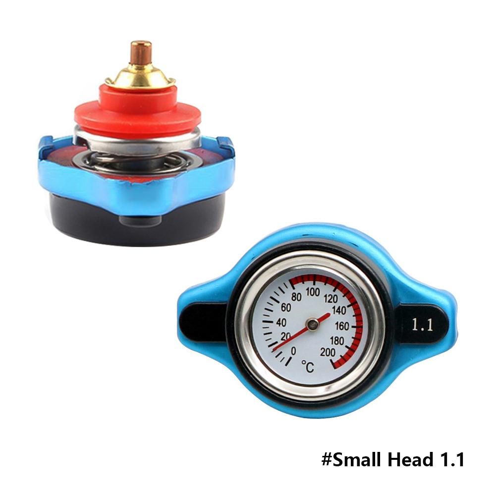 Car Automobile Styling SPSLD Thermo Radiator Cap Tank Cover Water Temperature  with Utility Safe 0.9 Bar/ 1.1 Bar/1.3 Bar