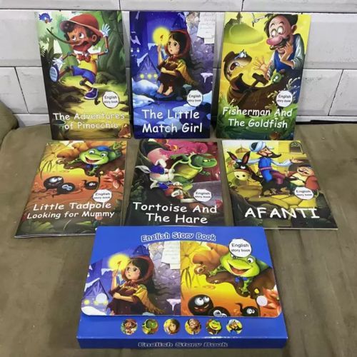 English Storybooks Set For Kids - 6 In 1pack.