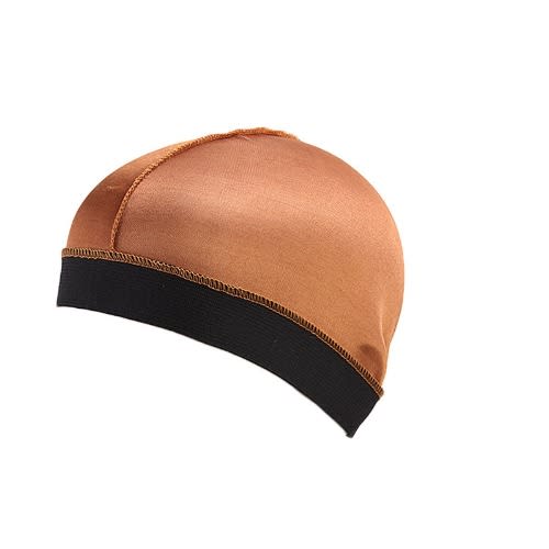 Silky Wave Cap - Brown