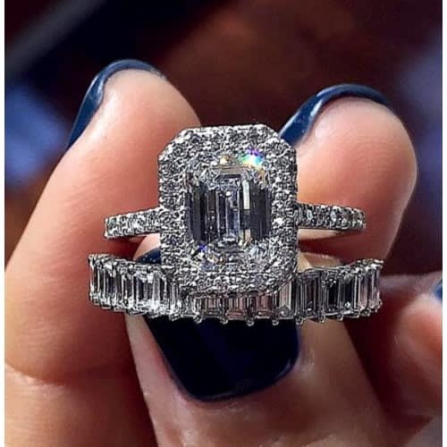 Zircon Wedding Ring