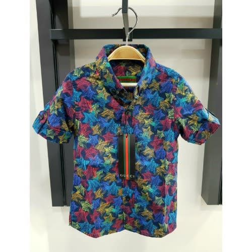 Boys' Star Patterned Shirt
