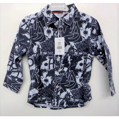 Boys Cotton Long Sleeve Shirt