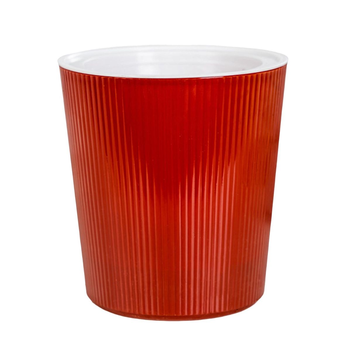 Flower Planter Multicolor Cup Plant Container Red