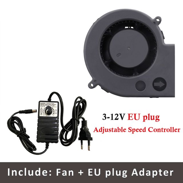 1pcs 9733 Dc 12v 97mm X 33mm Powerful Turbo Heat Dissipation