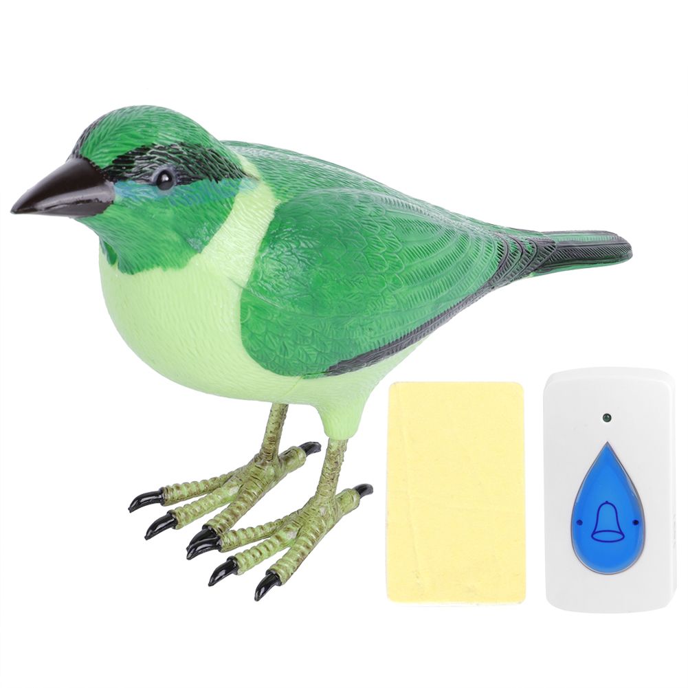 Wireless Remote Control Cute Bird Shaped Door Bell Welcome