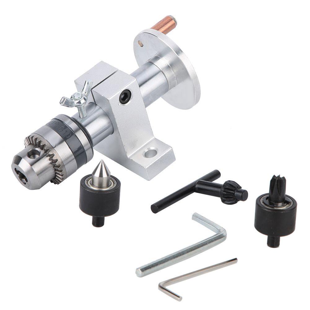 DIY Woodworking Precise Live Revoing Center With Wrench For