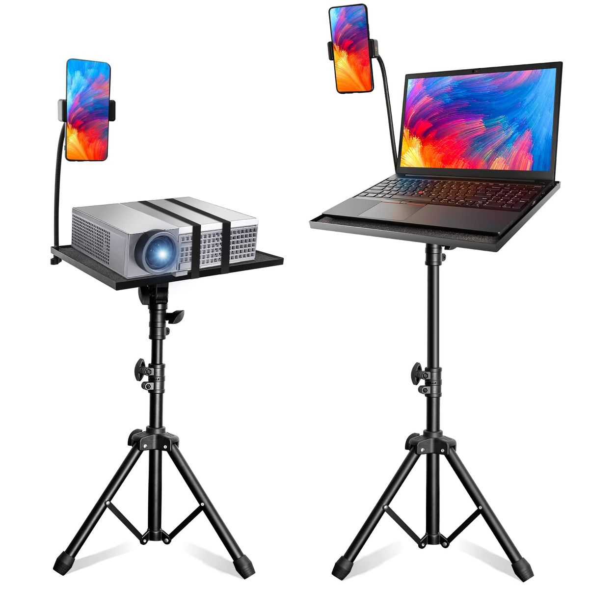 Universal Laptop/Projector Stand With Phone Stand