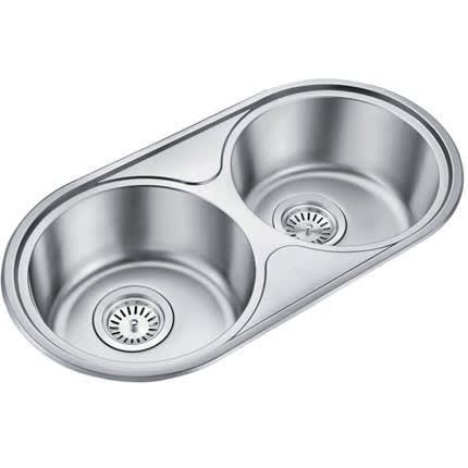 Stainless Steel Double Bowl Kitchen Sink